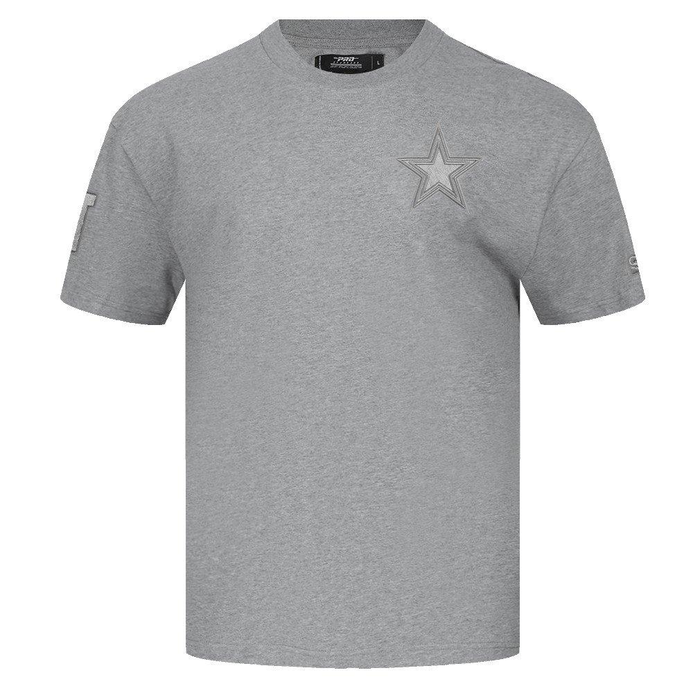 Pro Standard Men's NFL Dallas Cowboys Neutral Drop Shoulder Tee - Dk Grey - DK GREY
